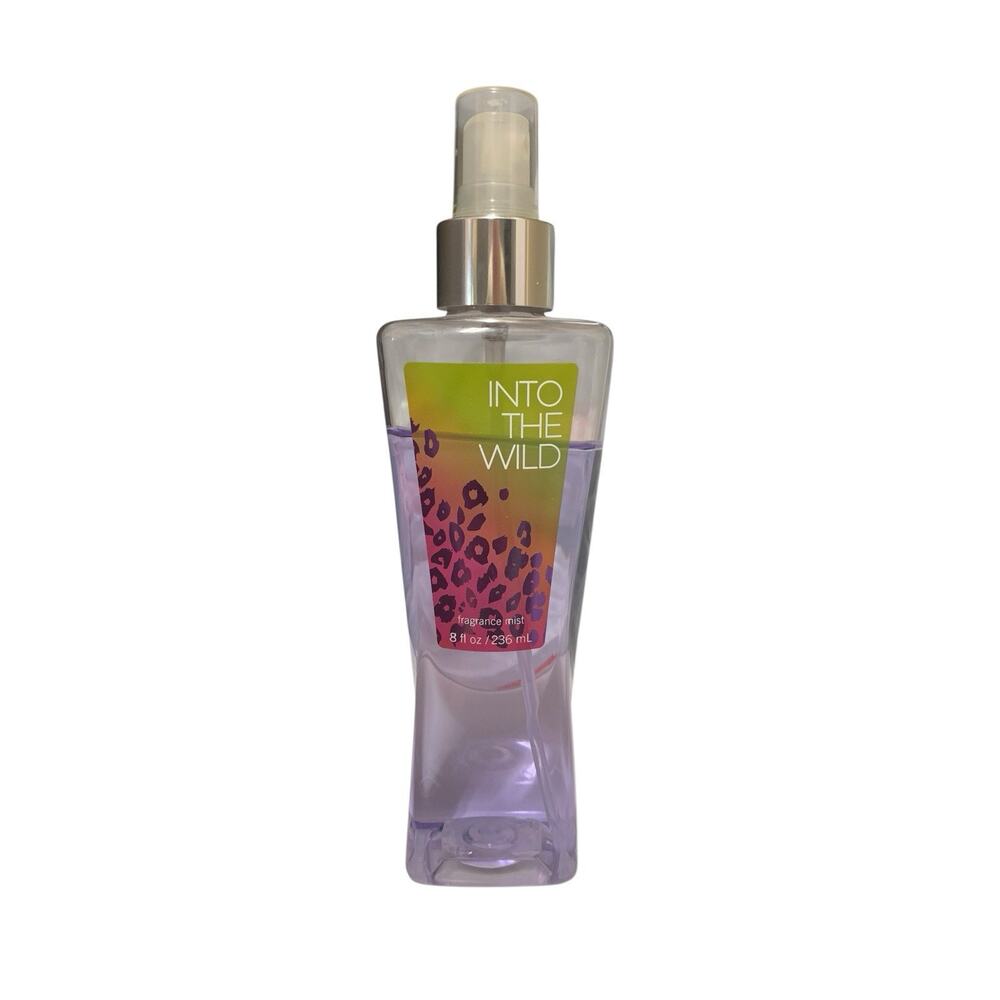 Bath & Body Works Into The Wild Fragrance Mist Splash Spray 8oz Rare ORIGINAL